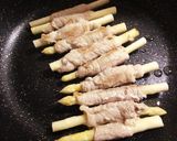 おつまみにも、ホワイトアスパラの肉巻き作り方4写真