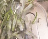 水菜とにんじんのリボンサラダ作り方1写真