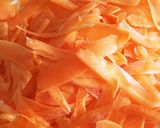 水菜とにんじんのリボンサラダ作り方2写真