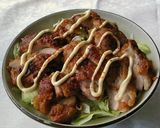 鶏もも肉の唐揚げ味のソテー作り方5写真