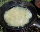 ノンオイルでミートソースパスタ作り方1写真