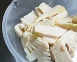 豚さんと春野菜の味噌マヨ炒め♪作り方1写真