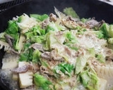 豚さんと春野菜の味噌マヨ炒め♪作り方6写真