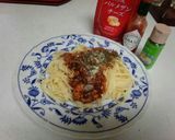 ノンオイルでミートソースパスタ作り方3写真