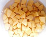 離乳食初期☆さつま芋ペースト☆冷凍保存可作り方1写真