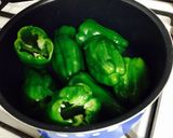 超簡単！常備野菜にピーマンの麺つゆ煮作り方1写真