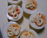 ゆで卵のチーズ焼き♪作り方2写真