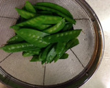 絹さやの塩茹で♪冷凍保存のすすめ♡作り方2写真