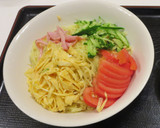 簡単１０分錦糸玉子がうまい～冷やし中華作り方5写真