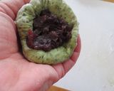 中種法。よもぎあんぱん作り方6写真