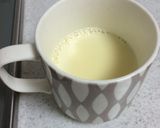 豆乳 おしるこ風作り方1写真