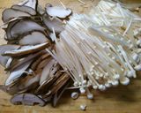 簡単　チンゲン菜　椎茸　卵の　中華スープ作り方1写真