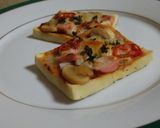 簡単！グルテンフリーの高野豆腐ピザ低糖質作り方3写真