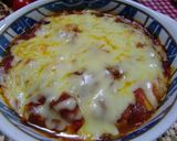 ★簡単！厚揚げミートソースチーズ焼き＊♪作り方5写真