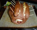 インチキ流　カットしてくまちゃん。作り方13写真