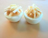 お弁当に♪ゆで卵の味噌マヨチーズ焼き作り方5写真
