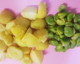 新じゃがと空豆の明太マヨサラダ♪作り方5写真