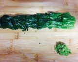 こくあり＊ほうれん草のごまみそあえ作り方3写真