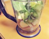 定番！ちんげん菜のスムージー作り方1写真
