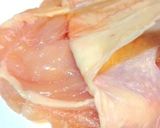 簡単★しっとり美味しい鶏ハム作り方1写真