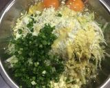 糖質制限！大豆粉でふんわりお好み焼き作り方1写真