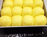HBふわふわかぼちゃ入りちぎりパン♪作り方5写真