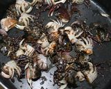 キャンプで磯カニのお味噌汁作り方3写真