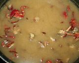 キャンプで磯カニのお味噌汁作り方5写真