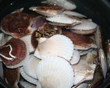 おばあちゃんの味♪ホタテの稚貝でお味噌汁作り方2写真