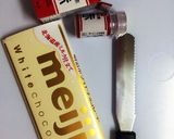 母の日♪チョコ細工のカーネーションケーキ作り方2写真