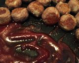 お弁当！カサ増し！ミートボールBBQ味作り方6写真