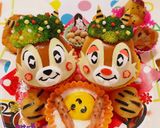キャラ弁 チップとデール作り方13写真