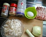 簡単♪即完売！我が家の豚バラチャーハン♪作り方1写真