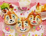 キャラ弁 チップとデール作り方10写真