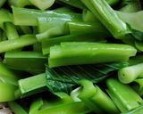 ウルイの簡単サバ缶煮作り方2写真