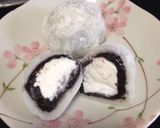 生クリーム入り黒胡麻大福作り方12写真