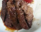 こんもり♪牛肩ロースのステーキライス◆作り方4写真