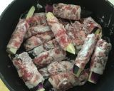 肉巻き茄子の簡単煮作り方2写真