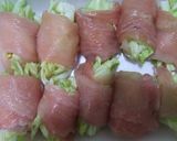 キャベツの鶏薄切り肉巻き~アレンジ多数~作り方3写真