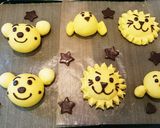 野菜ジュース動物パン☆ライオンとくま☆作り方8写真