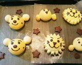 野菜ジュース動物パン☆ライオンとくま☆作り方9写真