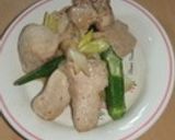 ♪鶏と葱のシンプル炒め♪作り方5写真