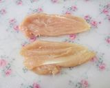 鶏ささみのハニーマスタードフライ作り方1写真