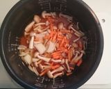 牛肉のすき焼き味炊き込みご飯作り方2写真