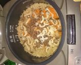 牛肉のすき焼き味炊き込みご飯作り方5写真