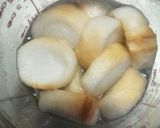 旬の新玉ねぎとほうれん草の6色彩味噌汁◆作り方3写真