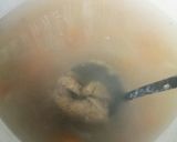 旬の新玉ねぎとほうれん草の6色彩味噌汁◆作り方4写真