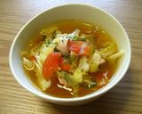 キャベツとトマトのスープ作り方3写真