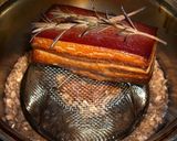 *　手作り♪豚バラのスモーク　*作り方4写真