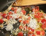 超簡単♪しらすと夏野菜のペペロンチーノ作り方3写真